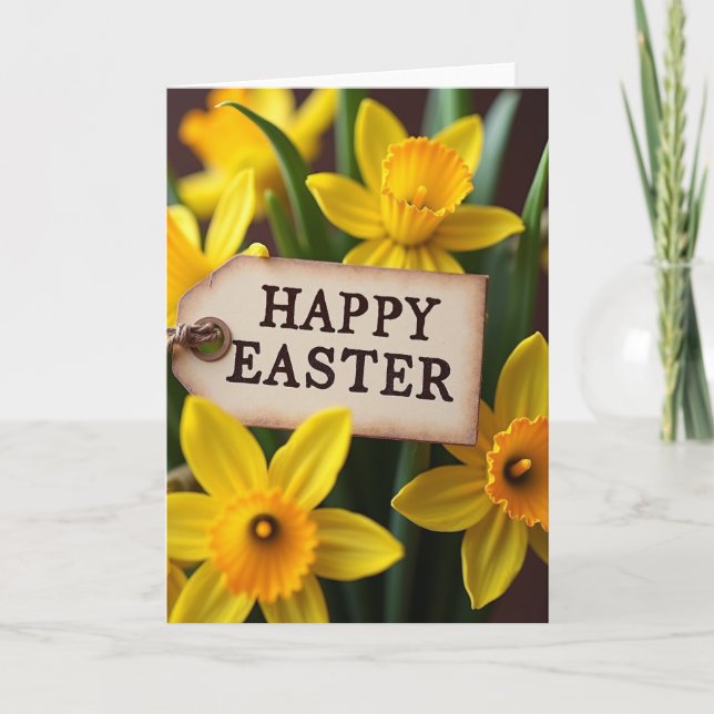 Blossom Easter Message Card (Front)