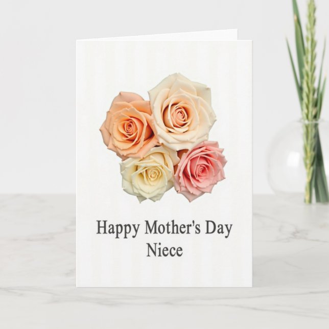 Blossom Family Mothers Day Card (Front)