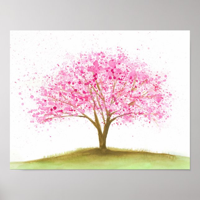 Blossom | Flowering Cherry Tree | Cherry Blossom Poster (Front)