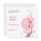 Blossom Flowers Butterflies Wedding Announcement