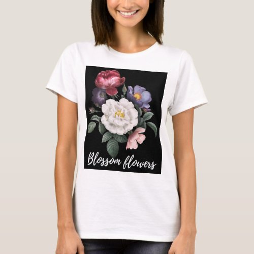 Blossom Flowers T_Shirt