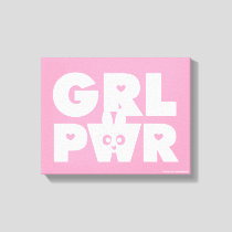 Blossom: Girl Power Canvas Print