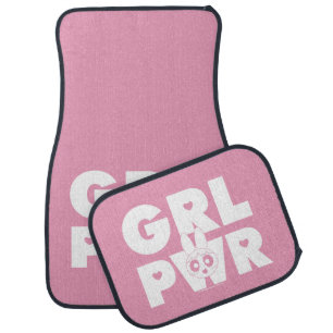 Blossom: Girl Power Car Floor Mat