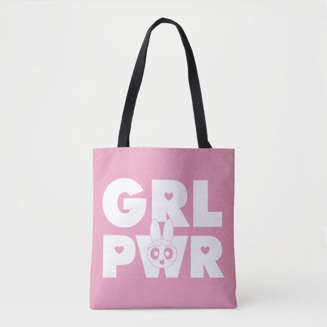 Blossom: Girl Power Tote Bag (Front)