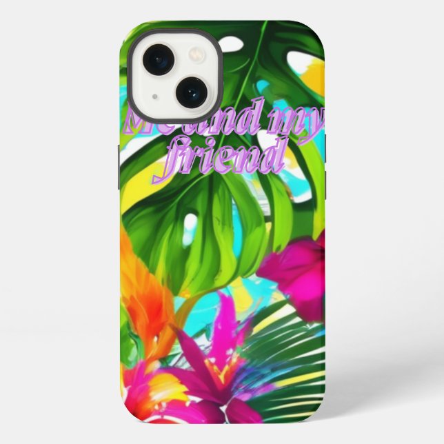 Blossom Glow Iphone Case (Back)