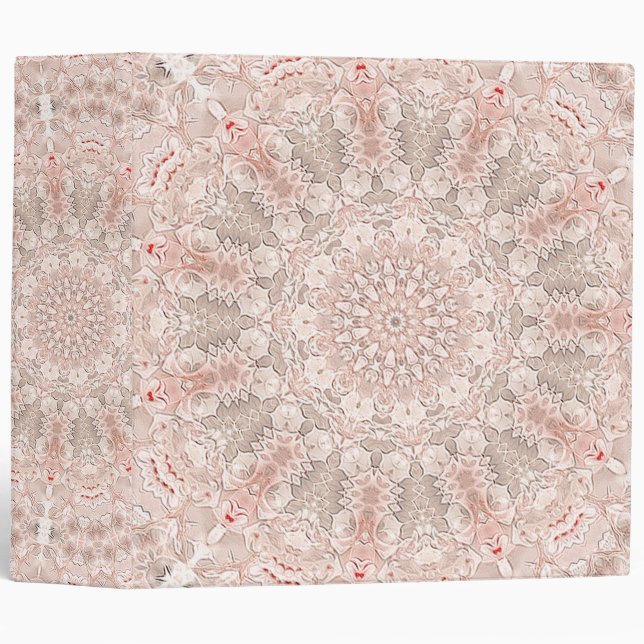 Blossom Glow Mandala V Binder (series of five) (Front/Spine)