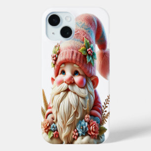 Blossom gnome iPhone 15 case