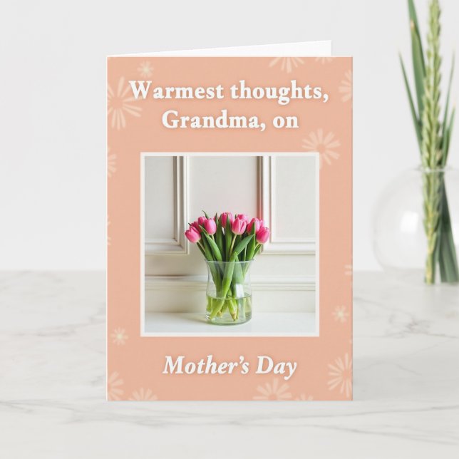 Blossom Grandma Mothers Day Card (Front)
