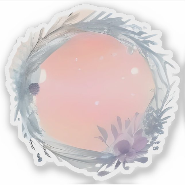 Blossom Halo Sticker (Front)