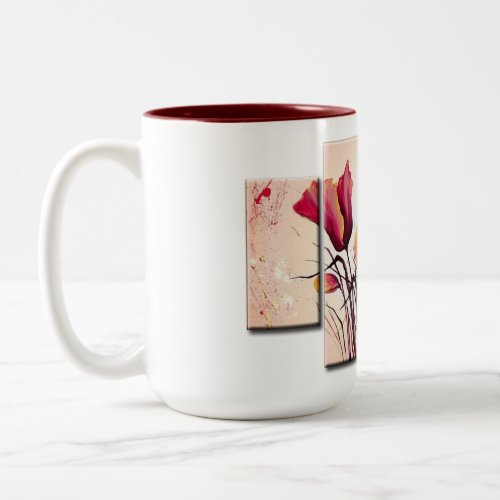 Blossom Harmony Floral Mug
