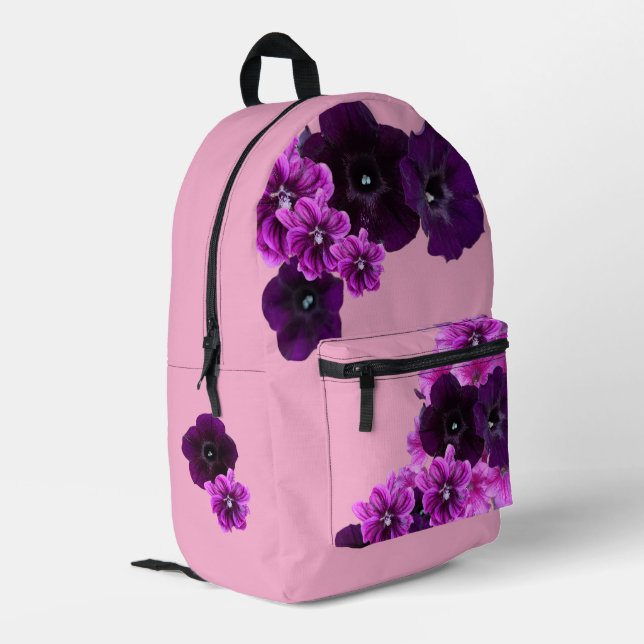 Blossom Harmony Printed Backpack (Back Corner Left)