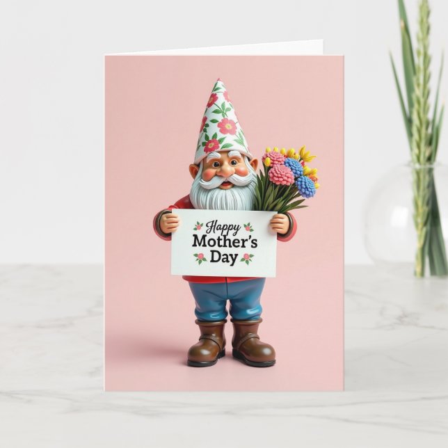 Blossom Hat Mothers Day Card (Front)