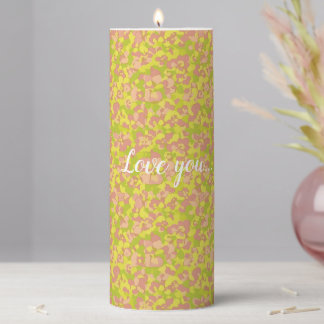 Blossom Haze Pillar Candle