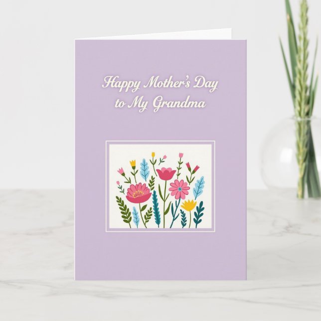 Blossom Heartfelt Mom Card (Front)