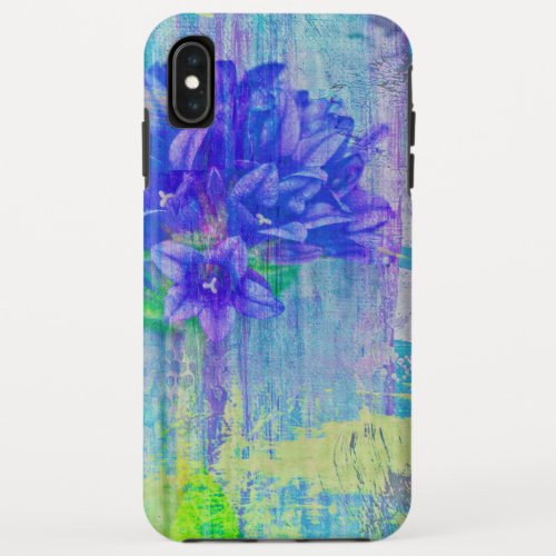 Blossom in Blue Violet iPhone XS Max Case