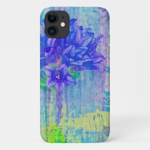 Blossom in Blue Violet iPhone 11 Case