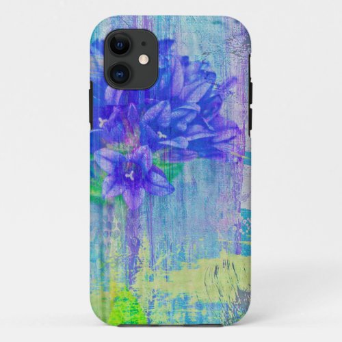 Blossom in Blue Violet iPhone 11 Case