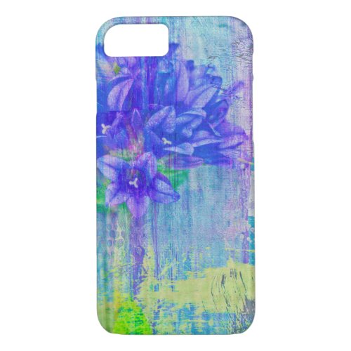 Blossom in Blue Violet iPhone 87 Case