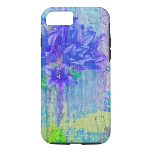 Blossom in Blue Violet iPhone 87 Case