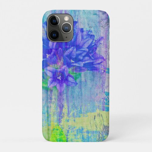 Blossom in Blue Violet iPhone 11 Pro Case