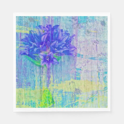 Blossom in Blue Violet Napkins