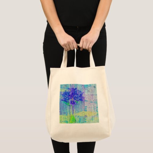 Blossom in Blue Violet Tote Bag