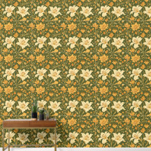 Blossom in Style: Stunning Floral Wallpaper Design