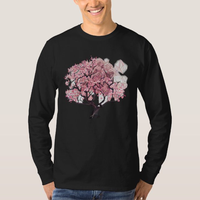 Blossom into Spring with this Beautiful Cherry blo T-Shirt (Front)