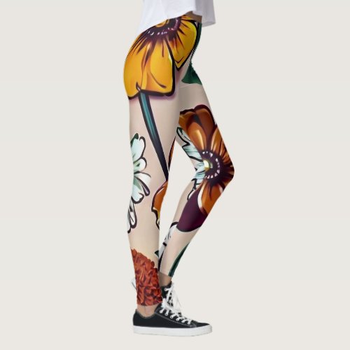 Blossom LeggingsFloral_Inspired Designs for Fash Leggings