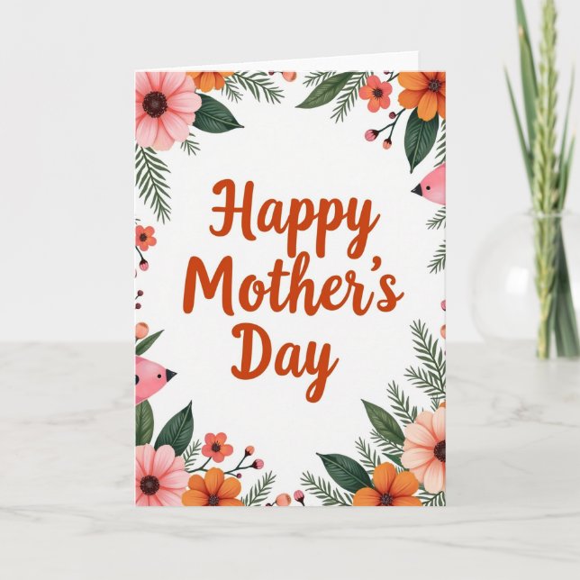 Blossom Mothers Day Art Card (Front)