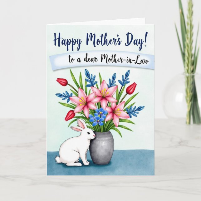 Blossom Mothers Day Bouquet Card (Front)