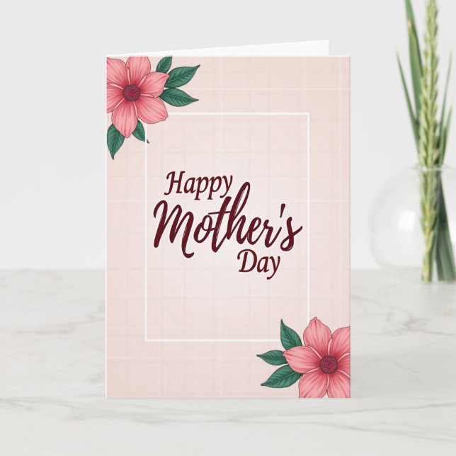 Blossom Mothers Day Card (Front)