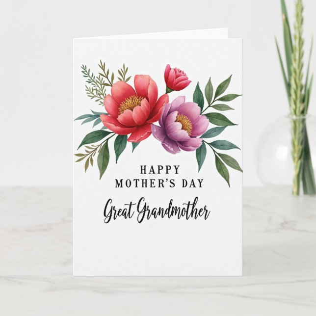 Blossom Mothers Day Cherish Card (Front)