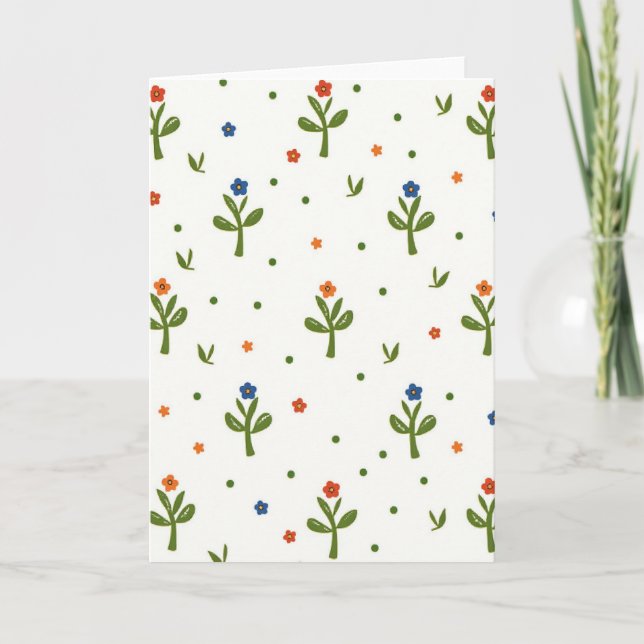 Blossom Mothers Day Design Card (Front)