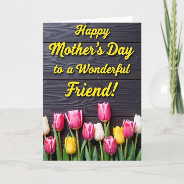 Blossom Mothers Day Fancy Card (Front)