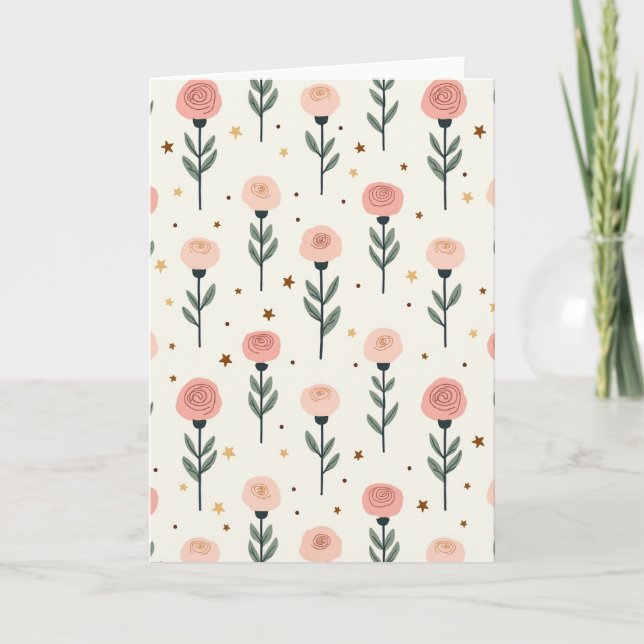 Blossom Mothers Day Pattern Card (Front)