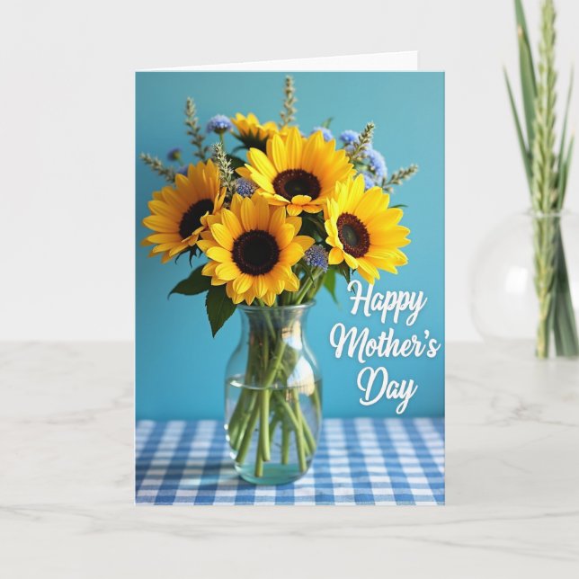 Blossom Mothers Day Photo Card (Front)