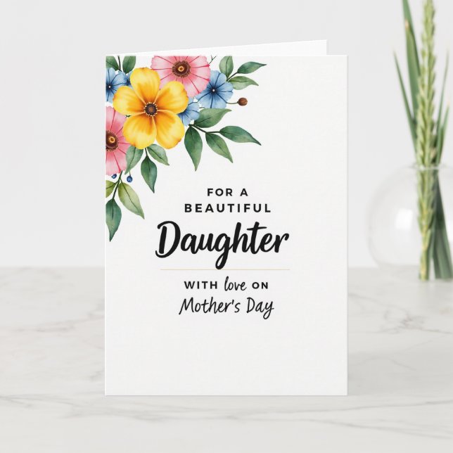 Blossom Mothers Day Thanks Card (Front)