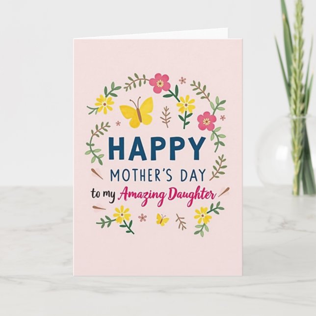 Blossom Mothers Day Thought Card (Front)