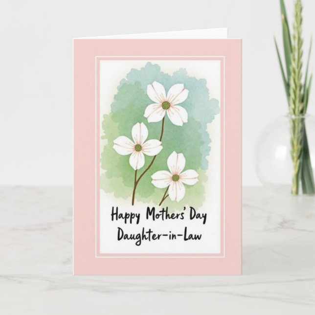 Blossom Mothers Day Triptych Card (Front)