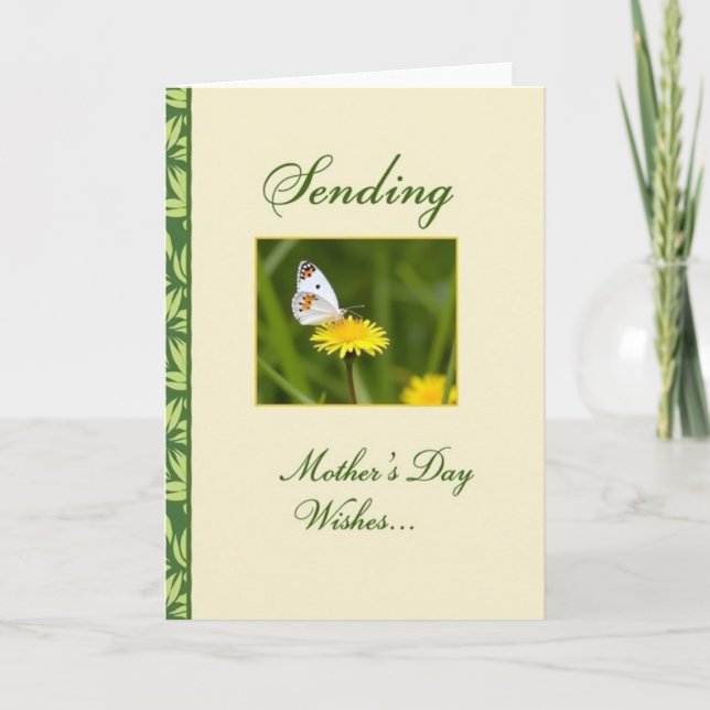 Blossom Mothers Day Wishes Card (Front)