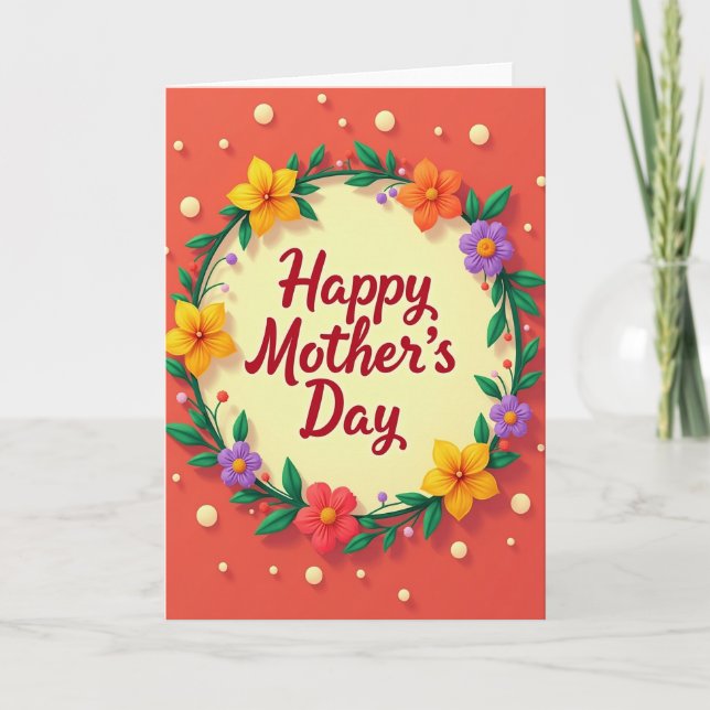 Blossom Mothers Love Image Card (Front)