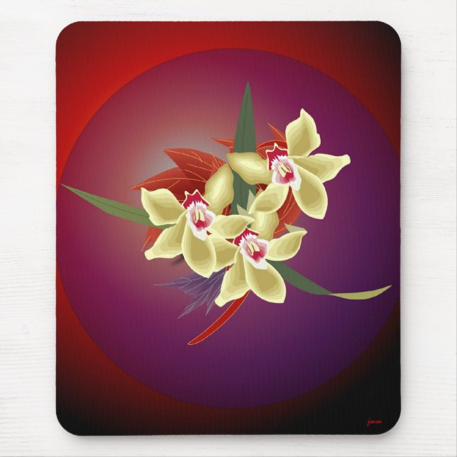 Blossom Mouse Pad (Front)
