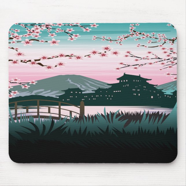 Blossom Mouse Pad (Front)