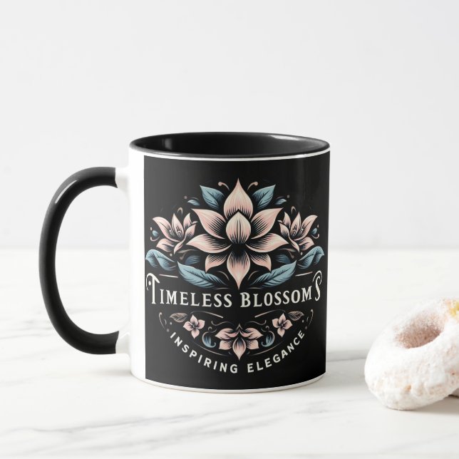 blossom mug (With Donut)