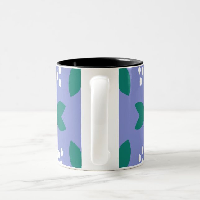 Blossom Mug Floral Design  (Handle)