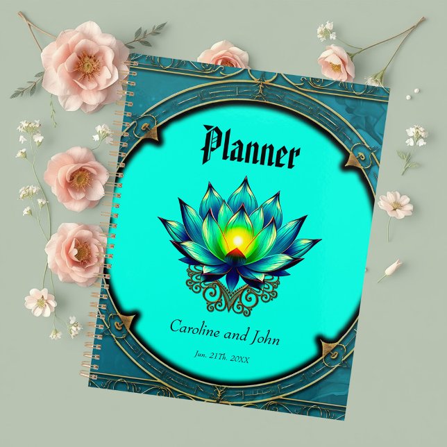 Blossom of Elegance, Mystic Lotus. Planner (Creator Uploaded)