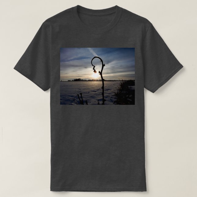 blossom of the winter sunflower T-Shirt (Design Front)