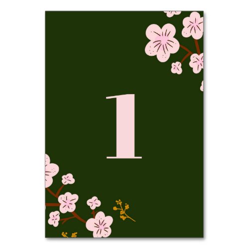 Blossom Patch Table Number