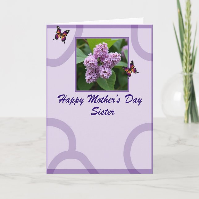Blossom Photo Mothers Day Card (Front)